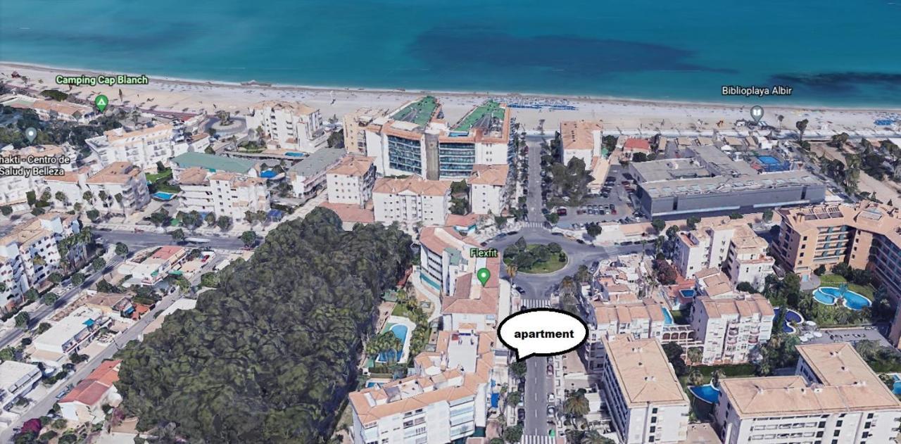 Bright Sunny Albir Beach Apartment El Albir Exterior foto